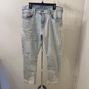 Old Navy Faded Blue Straight Jeans